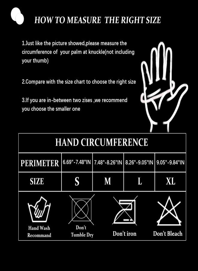 Rioomui Cycling Gloves,Gel Padded Bike Gloves for Men Cycling,Anti-Slip & Shock-Absorbing Lightweight & Breathable Design Road Bicycle Half Finger for Women 2503-Red-L - Image 5